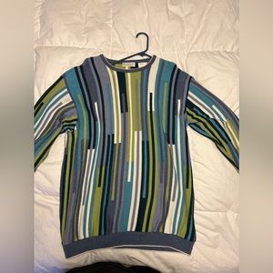 Vintage Norm Thompson Tundra Multicolored Men’s Large Coogi Style Sweater